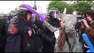 Quand les policiers et manifestants nous font rire [upl. by Chilton359]