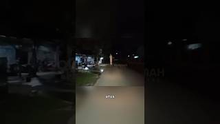 PULANG NGAPEL MALAH BONCENG POCONG😱 viral shorts penampakan pocong cerita gunung setan [upl. by Bride]