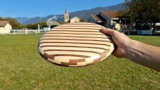 Making A Wooden Frisbee [upl. by Christabelle]