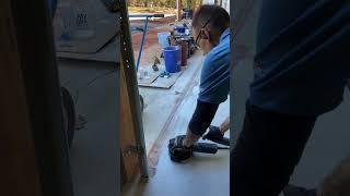 Epoxy Coating Concrete Edge Creation [upl. by Aramoj]