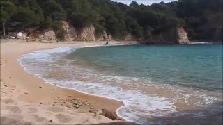 Cala Giverola  Tossa de Mar  Costa Brava  2016 [upl. by Killam]