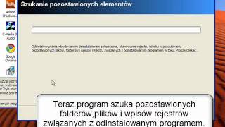 Jak całkowicie usunąć program folderyrejestrypliki programu [upl. by Casady]