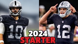 REPORT Raiders Plan ￼To Build Around This QB In 2024… [upl. by Feinstein]