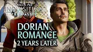 Dragon Age Inquisition  Trespasser DLC  Dorian Romance 2 years later [upl. by Merna]