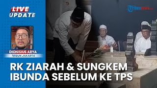 Sebelum Mencoblos RK Salat Subuh di Masjid Jami Assalafiyah amp Ziarah ke Makam Pangeran Jayakarta [upl. by Ahsropal]