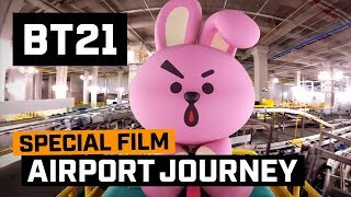 BT21 BT21s Airport Journey  COOKY [upl. by Charlet]