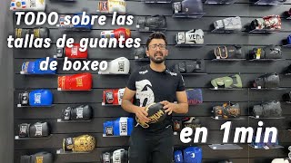 Tallas de guantes de boxeo cuantas onzas son recomendables [upl. by Marja249]