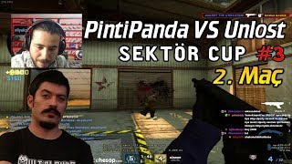 UNLOST VS PİNTİPANDA  İKİNCİ MAÇ  CACHE  SEKTÖR CUP 3 26122018 [upl. by Luelle]