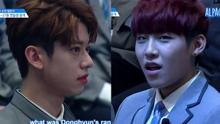 ENG Produce 101 Season 2 EP 8  Donghyun Rank 29 amp Woojin Rank 14 cut [upl. by Bridget721]