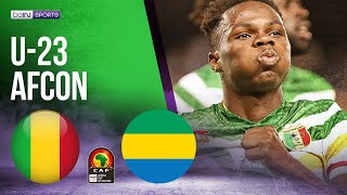 Mali vs Gabon  U23 AFCON HIGHLIGHTS  06252023  beIN SPORTS USA [upl. by Amii]