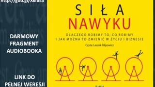 SIŁA NAWYKU czyta Leszek Filipowicz  Charles Duhigg  AudioBook MP3 do słuchania [upl. by Inalan520]