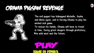 Obama Pigsaw Revenge  InkaGames  Walkthrough [upl. by Adnaluy]