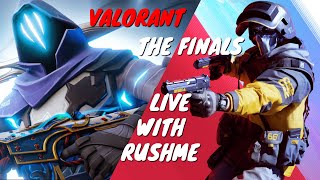 VALORANT LIVE STREAM INDIA  THE FINALS LATER valorant live valorantindia thefinals oncehuman [upl. by Libenson]