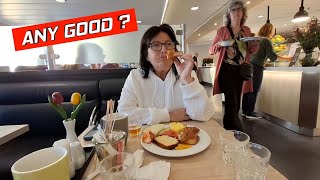 Breakfast Review on board DFDS SEAWAYS How was it  food breakfast cooking eating [upl. by Karlik]