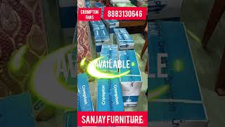 Crompton fans available bulk orders only  Sanjay furniture madurai 8883130646 cromptanfans fanfb [upl. by Power736]