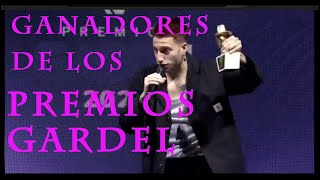 Ganadores PREMIOS GARDEL WOS TINI NICKY NICOLE TRUENO ABEL PINTOS entre otrxs [upl. by Neliac]