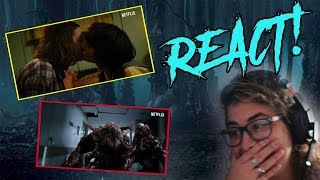 REACT DO TRAILER DA TERCEIRA TEMPORADA  STRANGER THINGS [upl. by Ynnep559]