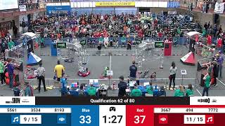 Qualification 62  2024 FIM District Kettering University Event 2 [upl. by Treulich]