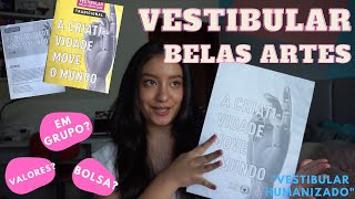 Vestibular Belas Artes vestibular humanizado  Julia Yumi [upl. by Velasco]