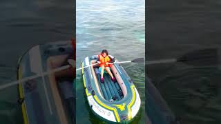 snorkeling and boating in Oslob Cebu and GingGing Hotel and Resort [upl. by Feer]