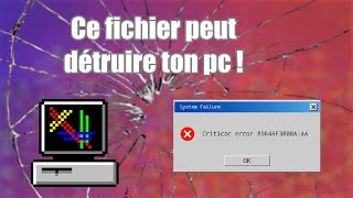 Ce fichier peut détruire ton pc [upl. by Yddet998]