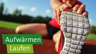 Laufen – Richtig aufwärmen 4 Dehnübungen zum Mitmachen [upl. by Rehtul]