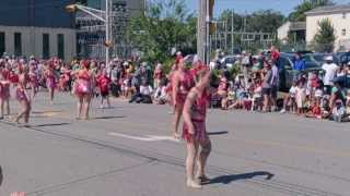 Halifax Sparklettes Est 1969  Parade  Natal Day Festival Halifax  Dartmouth [upl. by Ahcas250]