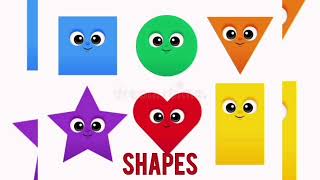 shape song for kids ll shape learn with funkidslearning [upl. by Ettevahs390]