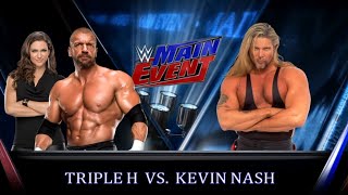 WWE 2K24  Triple H vs Kevin Nash  Main Event  PS5™ 4K60 [upl. by Forkey]