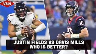 Michael Lombardi on Justin Fields vs Davis Mills Who is the Better NFL Quarterback [upl. by Sigler]