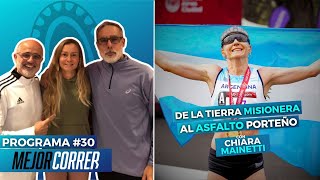 ¡LA CAMPEONA SUDAMERICANA DEL MARATÓN DE BUENOS AIRES FondoLargo con CHIARA MAINETTI [upl. by Nowahs]