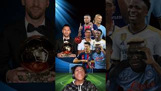 Ballon dor Messi VS 2023 Champions League Legends 😯🔥Haaland Mbappe Bellingham Vinicius😈🏆💥 [upl. by Jonny]