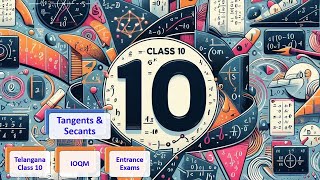 10th Class Mathematics Tangents and Secants Chapter 9 [upl. by Otrebmuh]