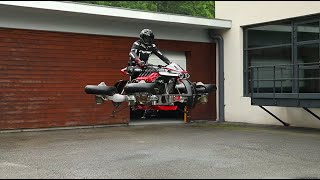 Lazareth LMV 496  Episode 3  quotLa Moto Volantequot  Flying Bike [upl. by Gustav]