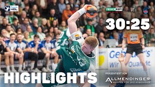 Highlights FRISCH AUF Göppingen – VfL Potsdam 3025 – präsentiert von Allmendinger Elektromechanik [upl. by Swehttam]