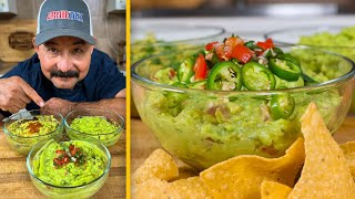 The 3 Guacamole Recipes Used in Mexican Restaurants Traditional amp Authentic [upl. by Best]