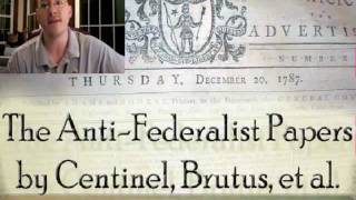 FederalistAntiFederalist Compare amp Contrast AntiFederalist Project [upl. by Shetrit322]