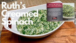 Ruths Chris Creamed Spinach Ruths ACTUAL recipe Easy and Delicious Recipe [upl. by Star]