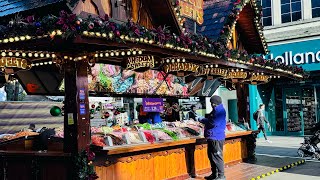 Christmas Market in Southampton Town Centre 🇬🇧 [upl. by Dittman]