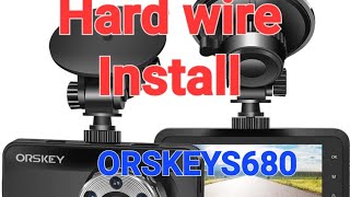 Mastering the ORSKEY S680 Hard Wire Install for Enhanced Protection dash cams [upl. by Beera]