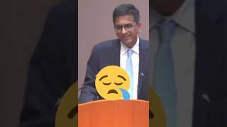 Cji chandrachud retirement last speech☝️☝️☝️cjichandrachudnews cji news shorstfeed shorts [upl. by Leuqim]