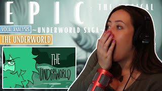 Only Nightmares in THE UNDERWORLD  EPIC The Musical  Vocal Coach Reaction amp Analysis [upl. by Justino]