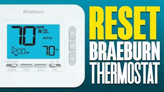 How To Reset BraeBurn Thermostat [upl. by Anirbed112]