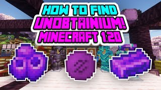 How to find Unobtainium Ore in Minecraft 120  All The Mods 9  ATM9  Unobtainium Charm [upl. by Kannry665]