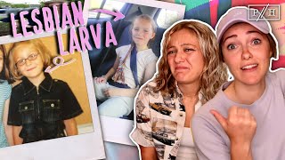 LESBIANS REACT TO OLD PICTURES BEFORE THEY CAME OUT [upl. by Quita]