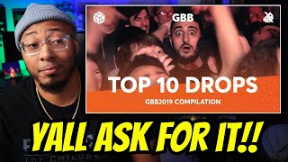 AND WE DELIVERED  TOP 10 DROPS 😱 Grand Beatbox Battle Solo 2019 REACTION [upl. by Elephus891]