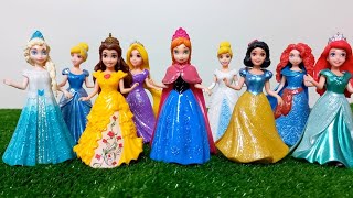 Disney Princess Doll Makeover  DIY Miniature Ideas for Barbie  Wig Dress Faceup and More DIY [upl. by Peta]