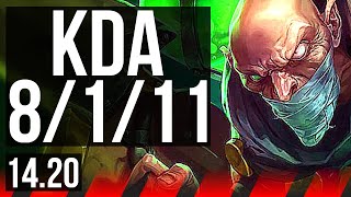 SINGED vs URGOT TOP  8111 5k comeback Dominating  NA Diamond  1420 [upl. by Turnheim]