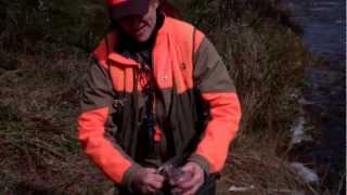 How to Field Dress and Clean a Ruffed Grouse by Standing on Wings [upl. by Nyltiak]