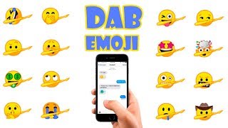 Dab Emoji Keyboard for iOS amp Android  Download Emoji [upl. by Iana]